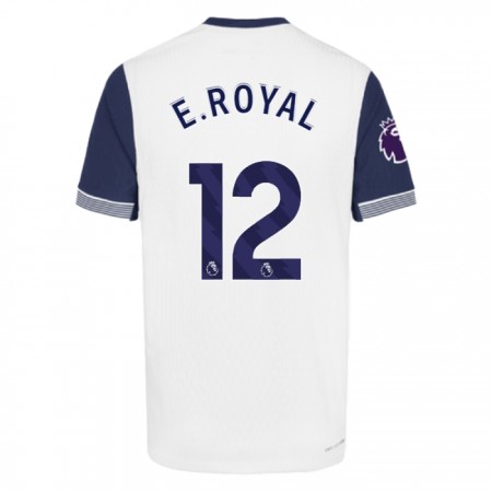 Fotbalové dres Tottenham Hotspur E. Royal 12 Domácí 2024-25 Krátký Rukáv